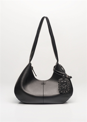 Hobo Medium bag Black A6837 Ganni